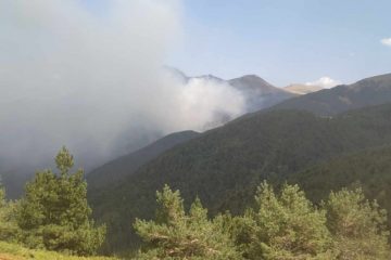 Пожарът в Рила обрича Дупница на безводие за години напред, огънят слиза към вододайната зона